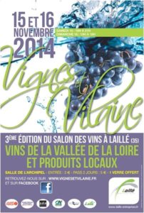 Affiche Vignes et Vilaine