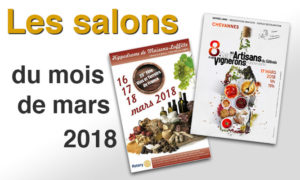 Salons mars 2018 La Croix Mélier